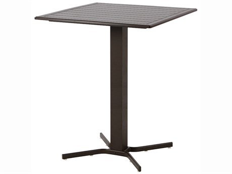 Windward Design Group Newport MGP Aluminum 30''Wide Square Bar Table