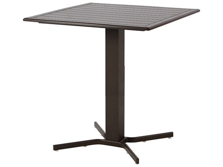 Windward Design Group Newport MGP Aluminum 36''Wide Square Counter Table