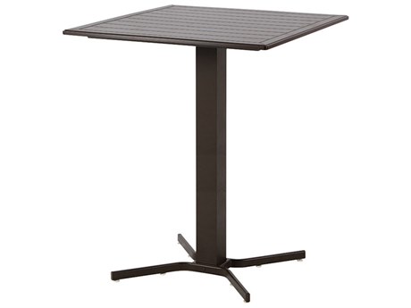 Windward Design Group Newport MGP Aluminum 36''Wide Square Bar Table