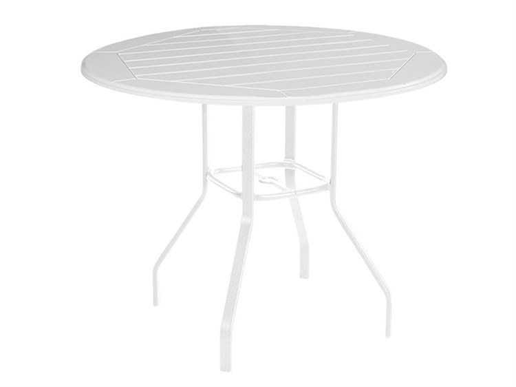Windward Design Group Raleigh MGP Aluminum Round Bar Umbrella Hole