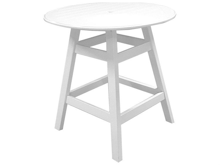Windward Design Group Newport MGP 36''Wide Round Bar Table with Umbrella Hole