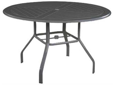 Windward Design Group Newport Mgp 54 Round Dining Table with Umbrella Hole
