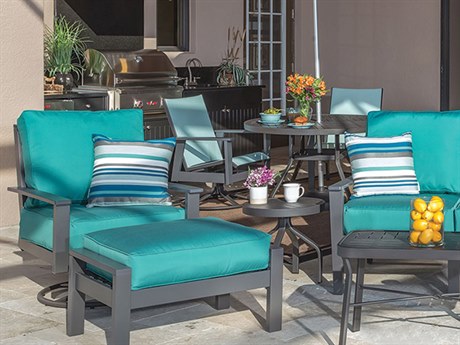 Windward Design Group Sienna Deep Seating Mgp Recycled Plastic Cushion Lounge Set