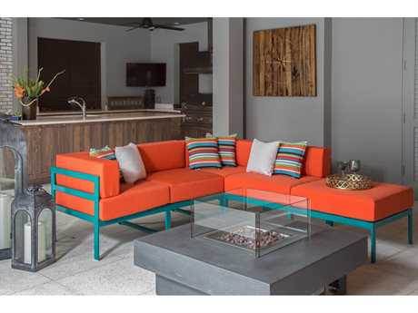 Windward Design Group South Beach Modular Aluminum Lounge Set
