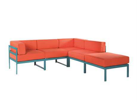 Windward Design Group South Beach Modular Aluminum Lounge Set