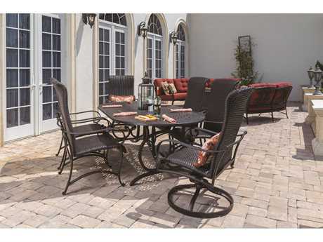Windward Design Group Versailles Dining Cast Aluminum Dining Set
