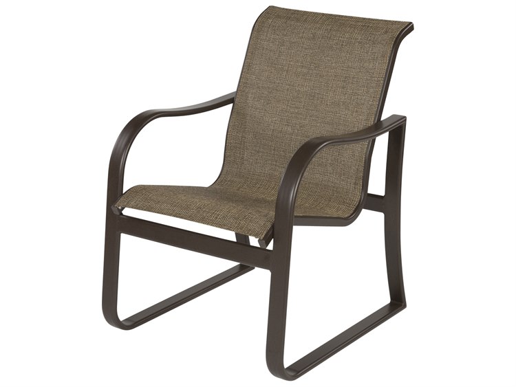 Windward Design Group Corsica Sling Aluminum Dining Arm Chair