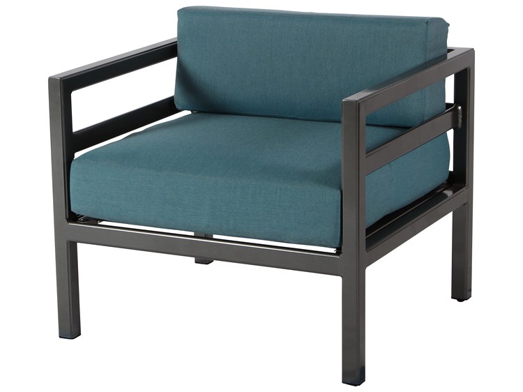 Windward Design Group Barcelona Deep Seating Aluminum Patio Lounge Chair