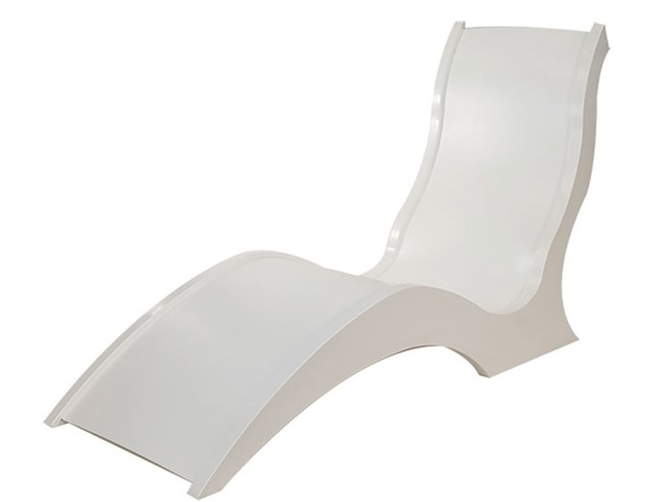 Windward Design Group Waters Edge MGP in Water Outdoor Chaise Lounge