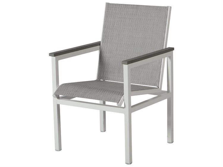 Windward Design Group Juno Sling Aluminum Dining Arm Chair