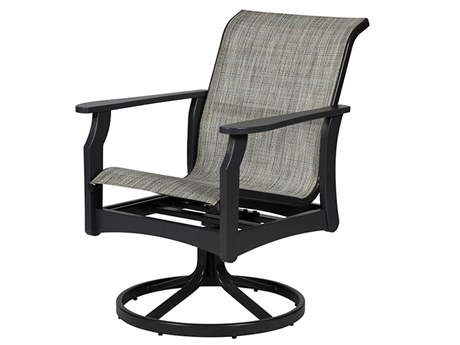 Windward Design Group Covina Sling MGP Arm Swivel Rocker Dining Chair