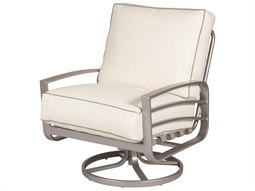 Windward Design Group Skyway Deep Seating Aluminum Cushion Lounge Chair Swivel Rocker
