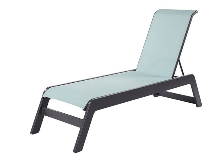 Windward Design Group Malibu Sling MGP Stacking Chaise Lounge