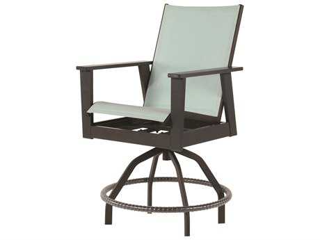 Windward Design Group Sienna Sling Marine Grade Polymer Swivel Balcony Chair