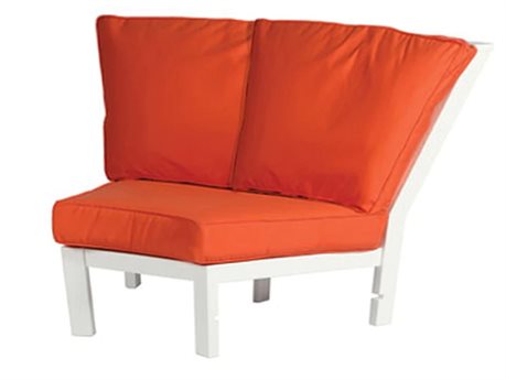 Windward Design Group Sanibel Sectional Marine Grade Polymer 90 Degree Corner Lounge Chair