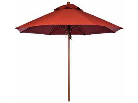 Windward Design Group Tahiti Fiberglass Market 7.5 Feet Wide Crank Umbrella