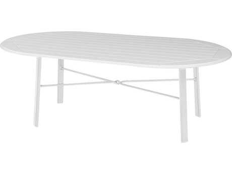 Windward Design Group Hartford Mgp Aluminum 44 x 22 Oval Coffee Table