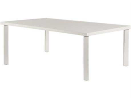 Windward Design Group Avalon Punched Aluminum 40 x 24 Rectangular Coffee Table