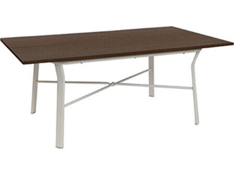 Windward Design Group Lexington Tables Aluminum Rectangular Coffee Table