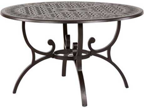 Windward Design Group Versailles Deep Seating Cast Aluminum 48 Round Coffee Table