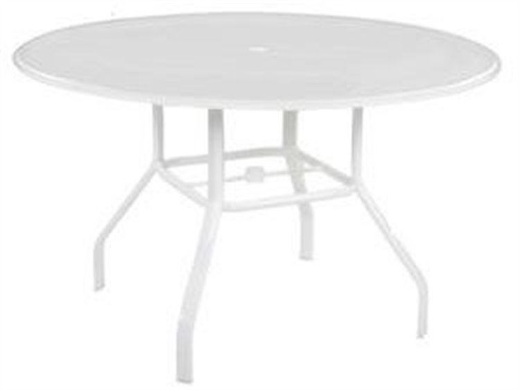 Windward Design Group Raleigh Aluminum Round Outdoor Dining Table