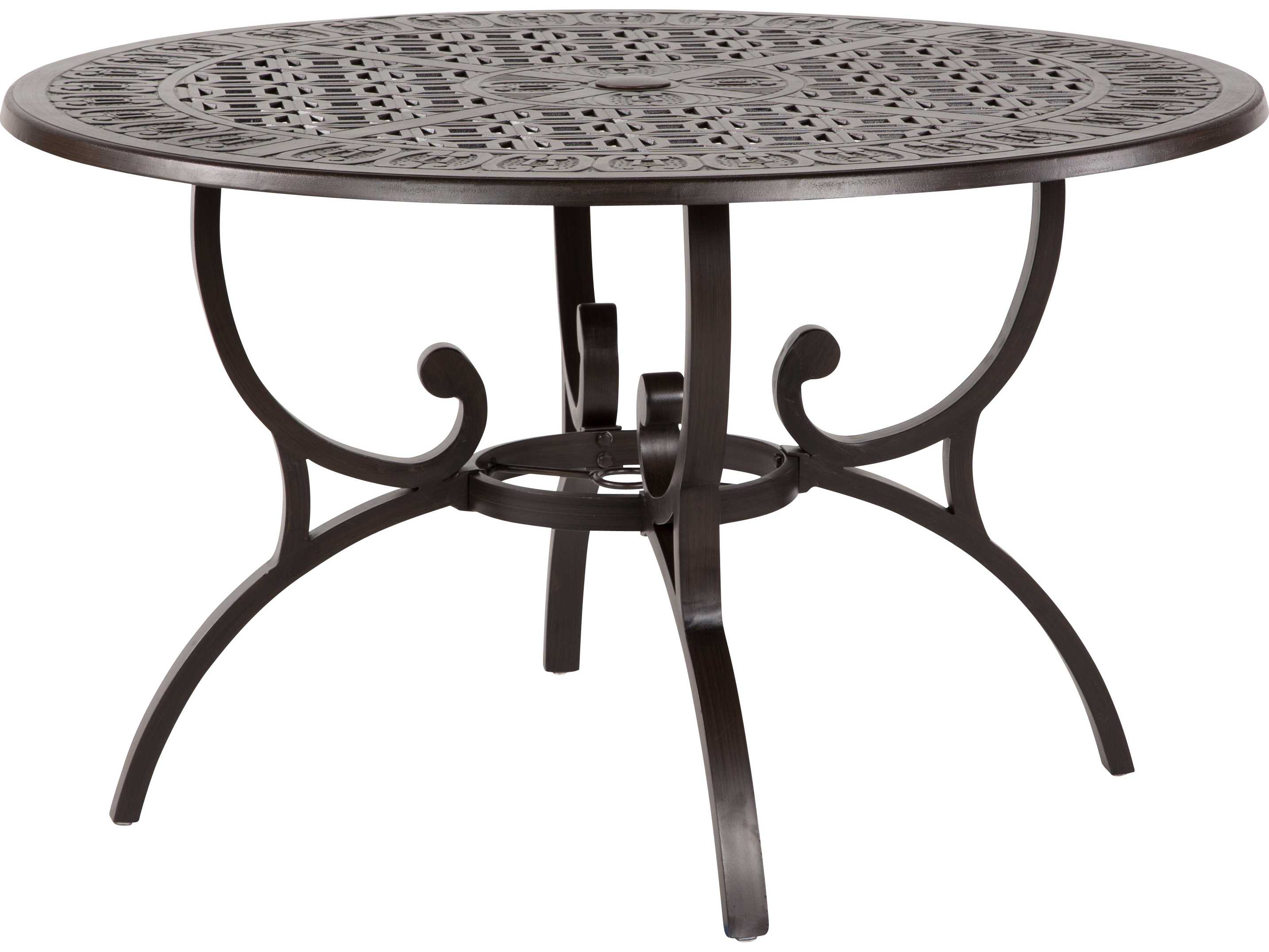 Round Black Patio Coffee Table : POLYWOOD Round Outdoor Coffee Table 38