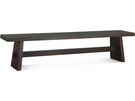 World Interiors Acadia Coffee Bean Brown Accent Bench