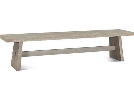 World Interiors Acadia Oat Beige Accent Bench