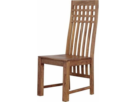 World Interiors Acres Brown Armless Dining Chair