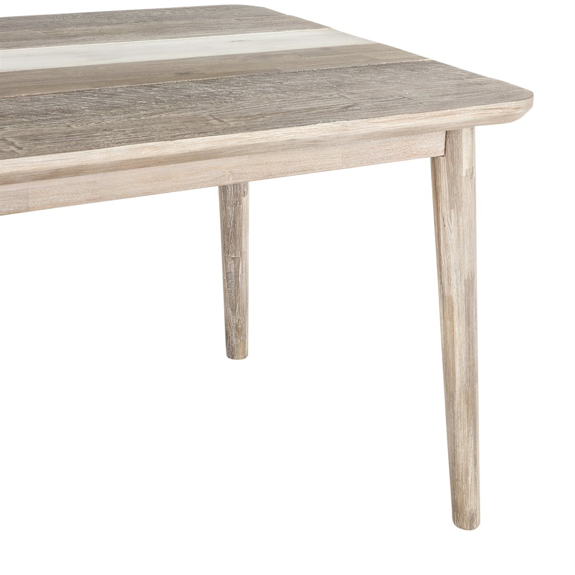 World Interiors Newport Whitewash, Weathered Gray, Lacquer 70'' Wide