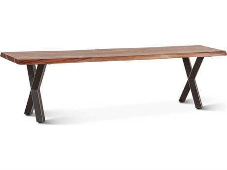 World Interiors Elliston Natural Brown Accent Bench