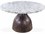 World Interiors Fargo Round Marble Dining Table  WITZWFARRD54CBNM