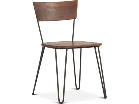 World Interiors Grandby Acacia Wood Brown Armless Dining Chair
