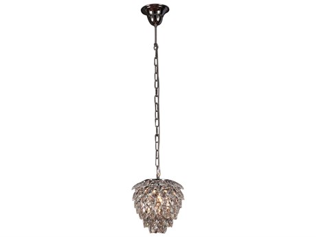 World Interiors Heritage 1-Light Chrome Mini Pendant