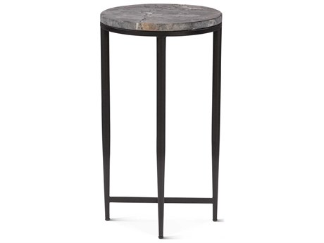 World Interiors Mumbai Round Stone End Table
