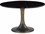 World Interiors Palm Desert Natural Brown / Bronze 48'' Wide Round Dining Table  WITZWPDBRZTULBRW