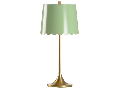 Wildwood Mirasol Spring Green Metal Buffet Lamp