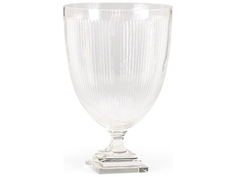 Wildwood Hurricane Clear Candle Holder