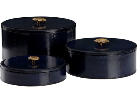 Wildwood Aberdeen Blue Boxes Set of 3