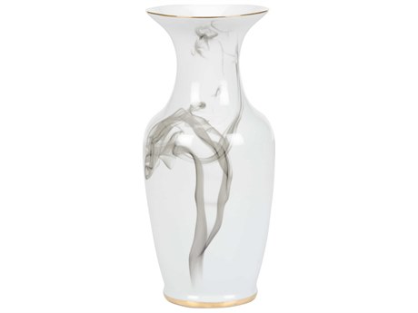 Wildwood White Cinder and Smoke Vase