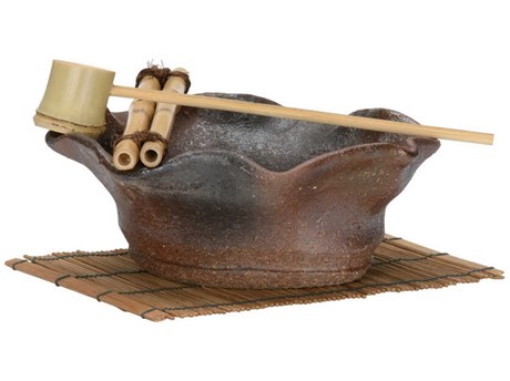 Wildwood Shiga Black Brown Shokubutsu Ao Vessel