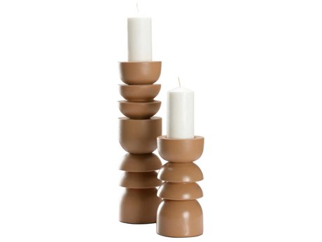 Wildwood Totem Clay Candle Holder