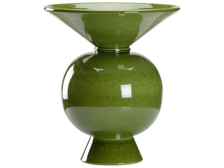 Wildwood Shiro Green Vase