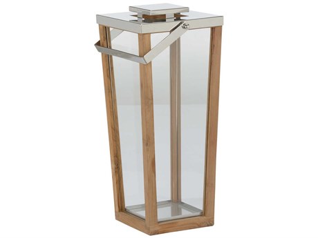 Wildwood Lanai Teak and Glass Hurricane