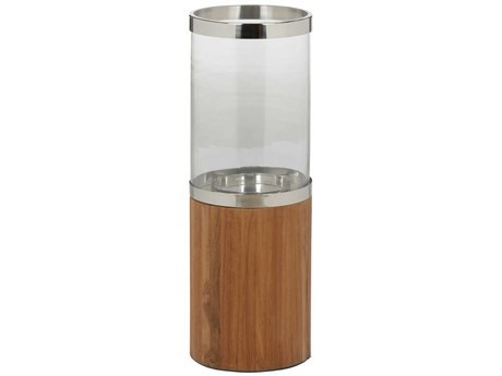 Wildwood Muskoka Natural Polished Nickel Candleholder