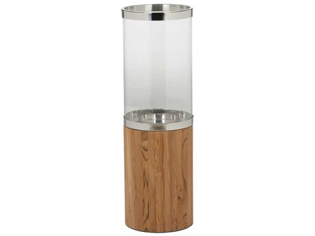 Wildwood Muskoka Natural Polished Nickel Candleholder