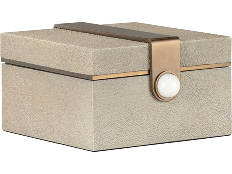 Wildwood Steven Gray Square Storage Box