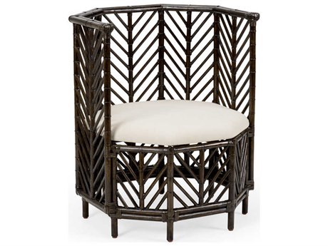 Wildwood Angelica Black Fabric Accent Chair
