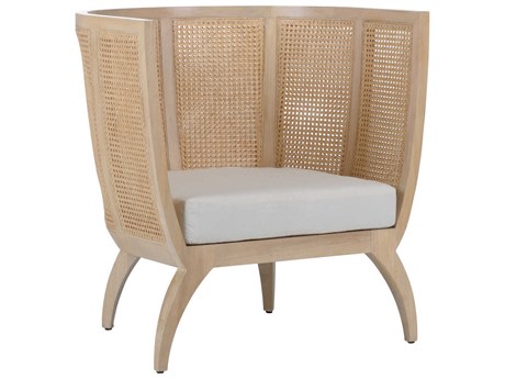 Wildwood Trudy Beige Fabric Accent Chair
