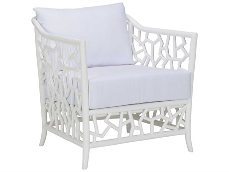 Wildwood Catania White Fabric Accent Chair
